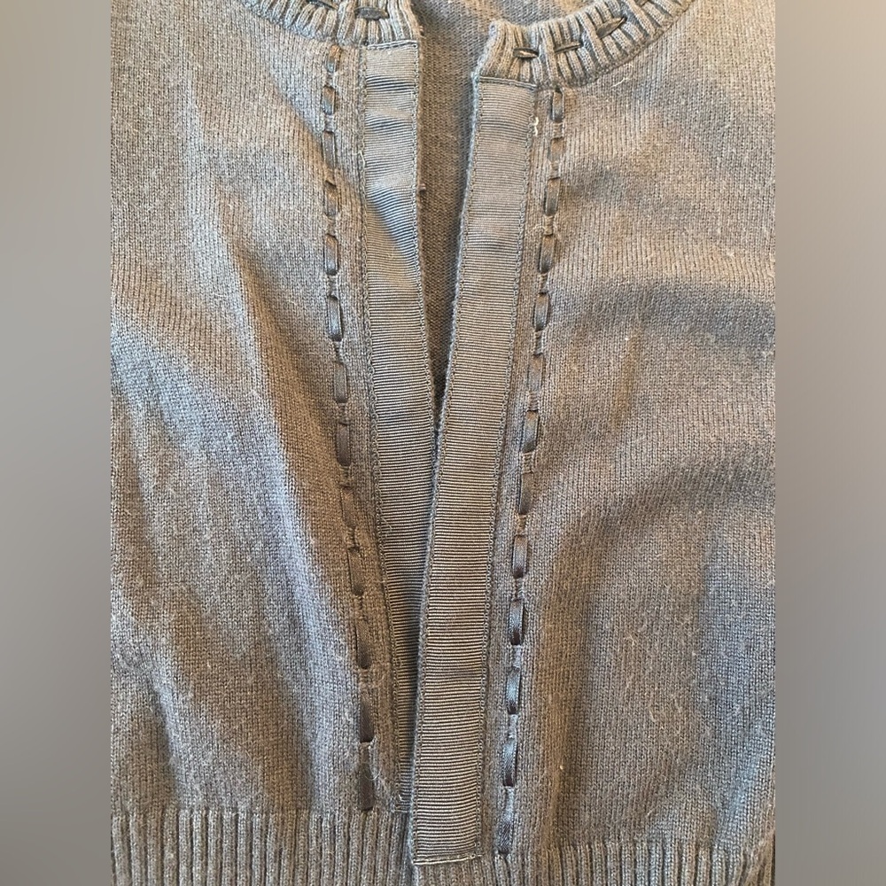 Fenn Wright Manson Cardigan with Silk, Cashmere, Polymide, and viscose Sz 10Y - Picture 2 of 6